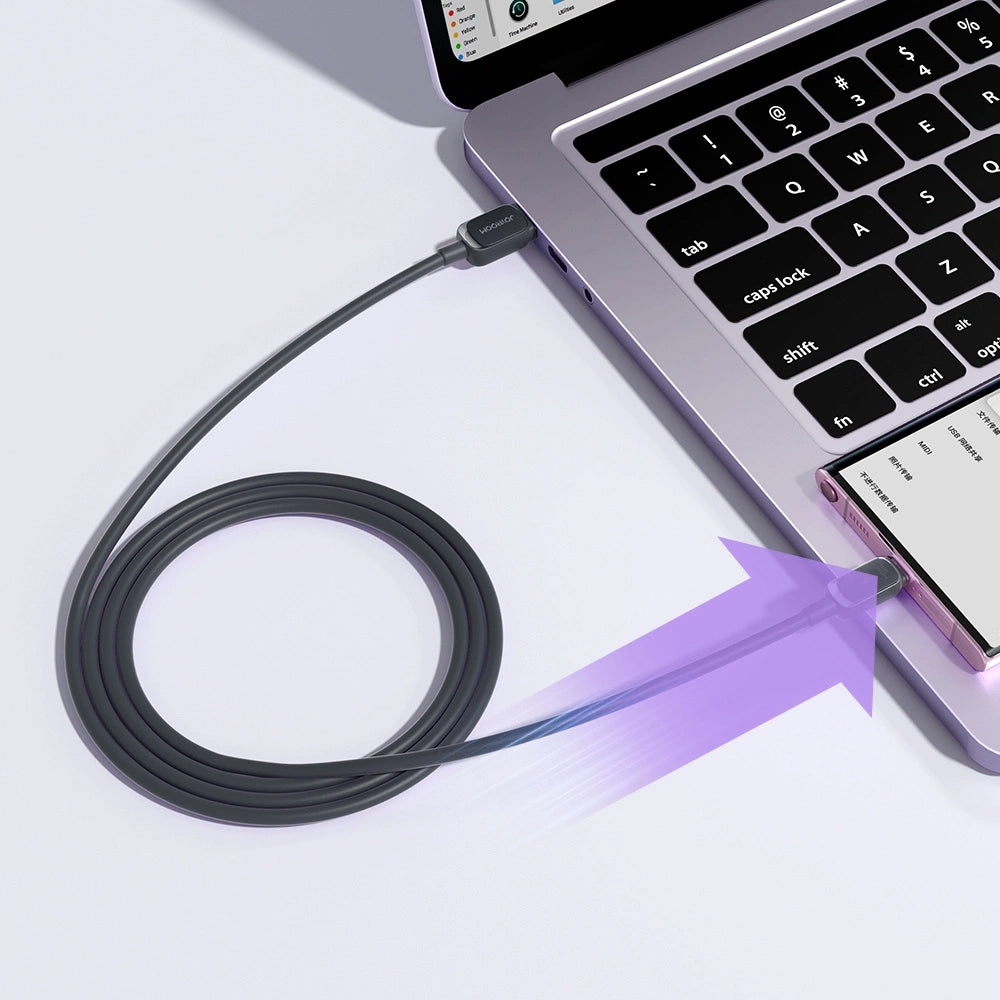 Dátový a nabíjací kábel USB-A - USB-C Joyroom A14, 18W, 1.2m, čierny