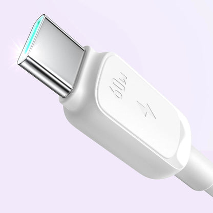 Dátový a nabíjací kábel USB-C - USB-C Joyroom S-A14, 60W, 1.2m, Biela