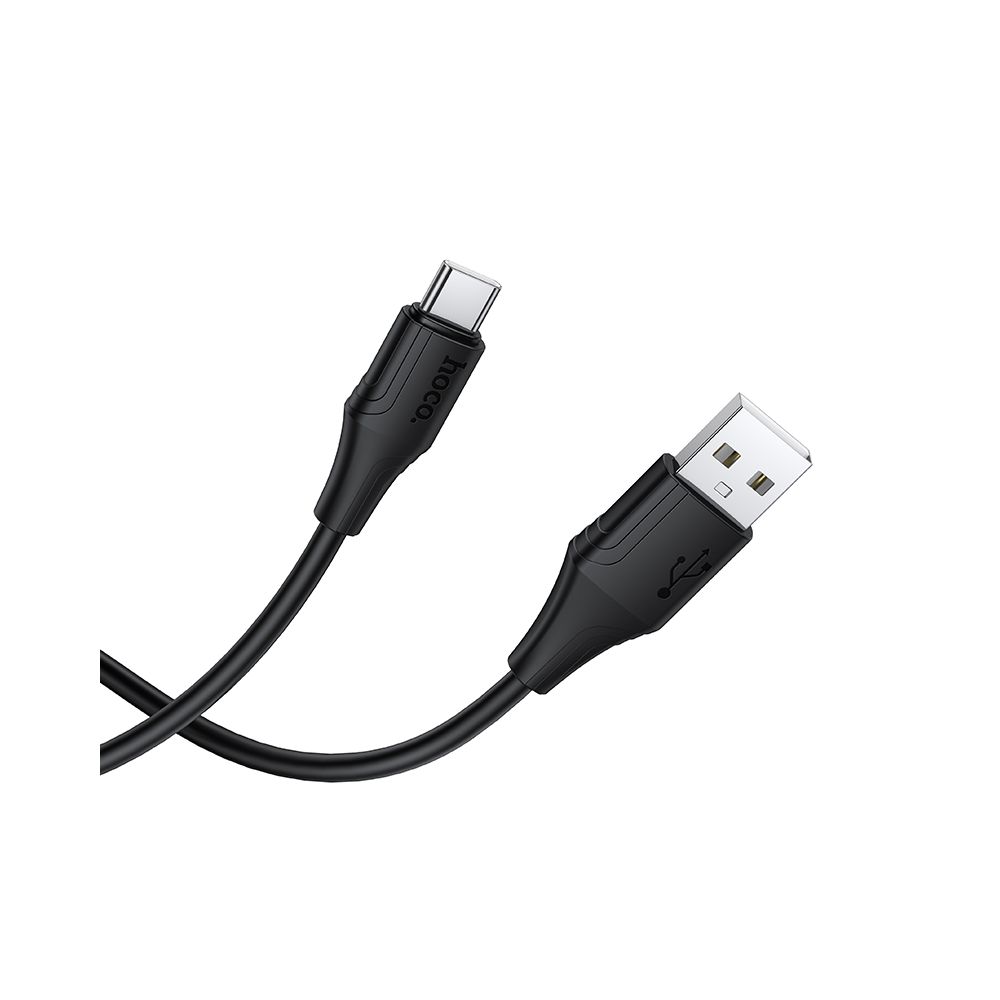 Dátový a nabíjací kábel USB-A - USB-C HOCO X124, 18W, 1m, čierny
