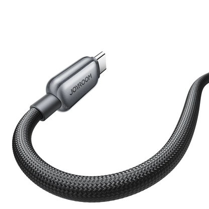 Dátový a nabíjací kábel USB-C - Lightning Joyroom S-A55 StarFlight Display, 30W, 1.2m, čierny