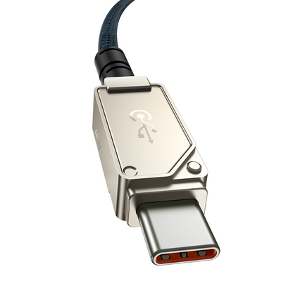 Dátový a nabíjací kábel USB-C - USB-C Baseus Unbreakable, 100W, 2m, Biely P10355800221-01