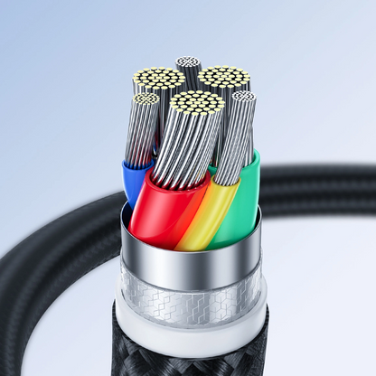 Dátový a nabíjací kábel USB-A - Lightning Joyroom S-A11, 18W, 1.2m, čierny