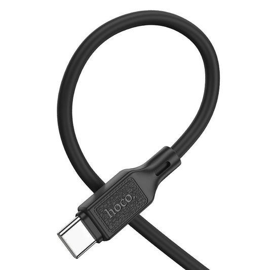 Dátový a nabíjací kábel USB-C - USB-C HOCO X90, 60W, 1m, čierny