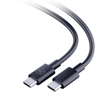 Dátový a nabíjací kábel USB-C - USB-C 3MK Hyper, 100W, 1.2m, čierny