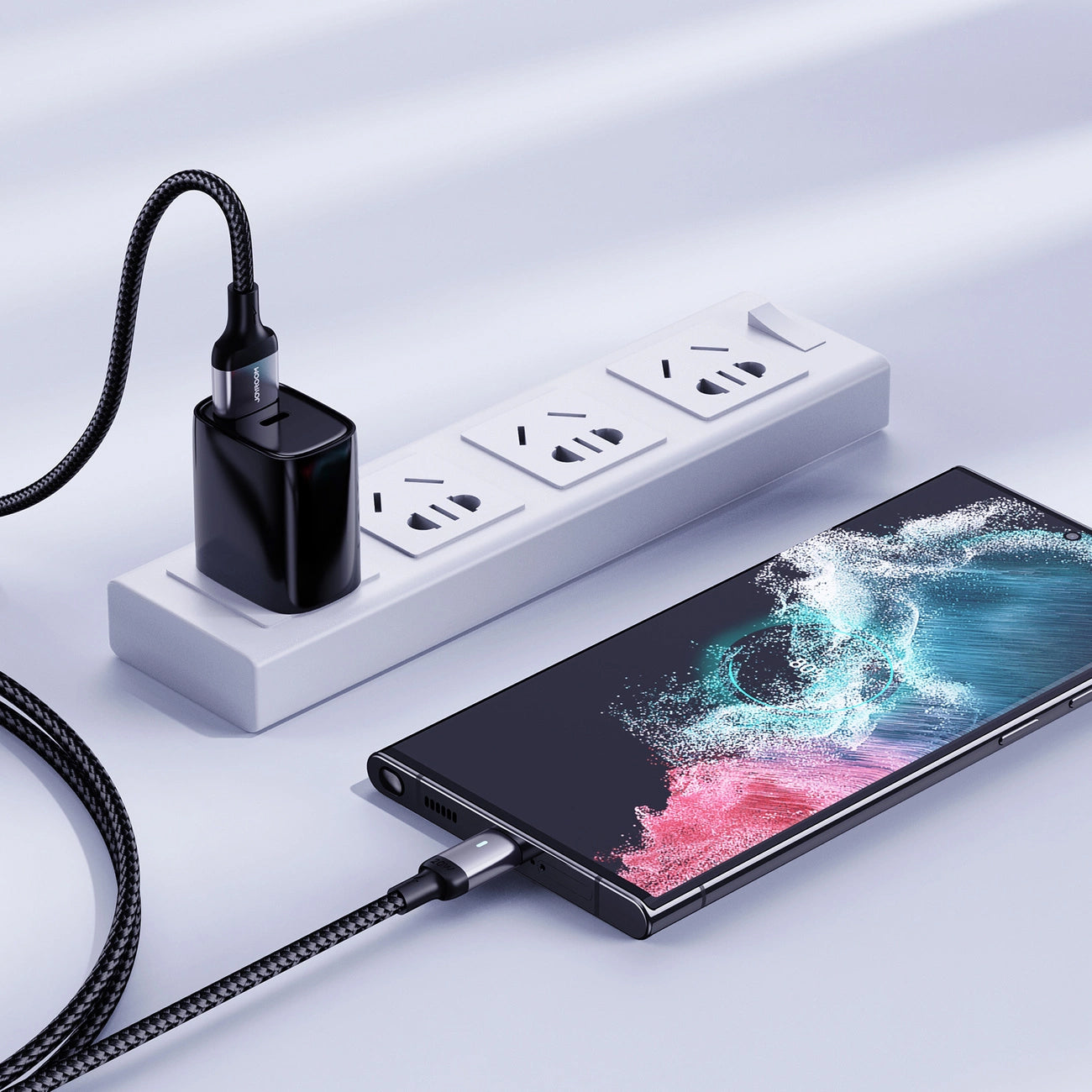 Dátový a nabíjací kábel USB-A - USB-C Joyroom A10, 18W, 1.2m, čierny