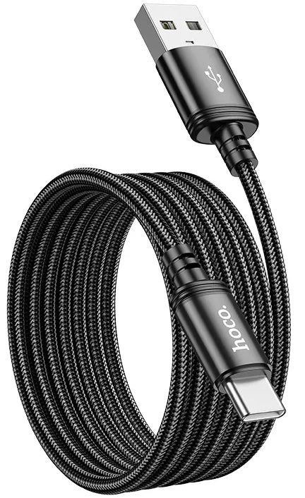 Dátový a nabíjací kábel USB-A - USB-C HOCO X89, 18W, 2m, čierny