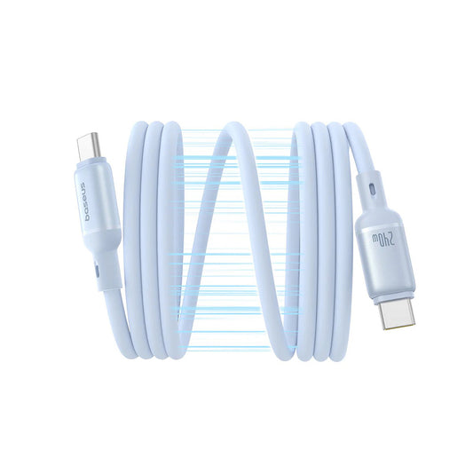 Dátový a nabíjací kábel USB-C - USB-C Baseus PicoGo, 240W, 1m, Modrý P10376800311-00