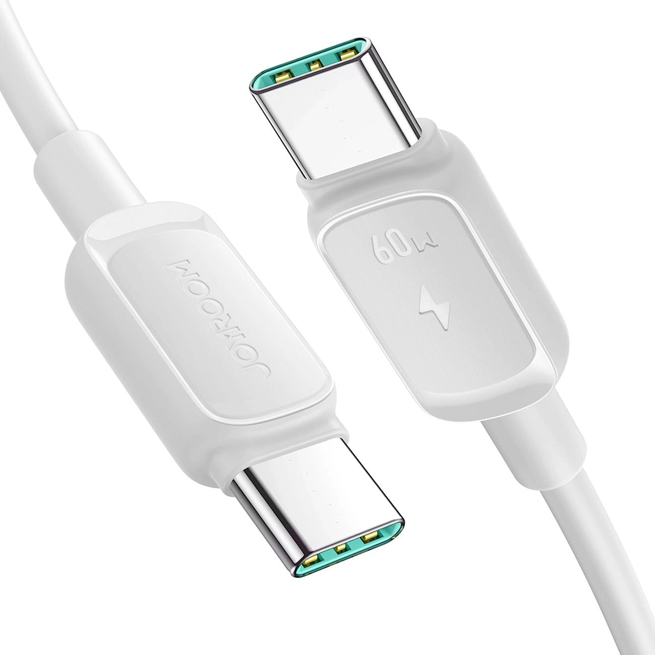 Dátový a nabíjací kábel USB-C - USB-C Joyroom S-A14, 60W, 1.2m, Biela