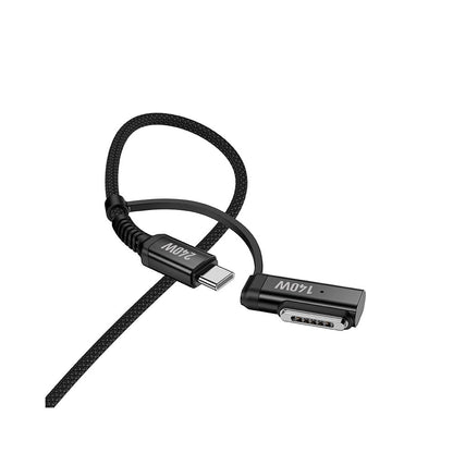 Nabíjací kábel HOCO U142, USB-C - USB-C / MagSafe 3, 240W, 1.8m, čierny