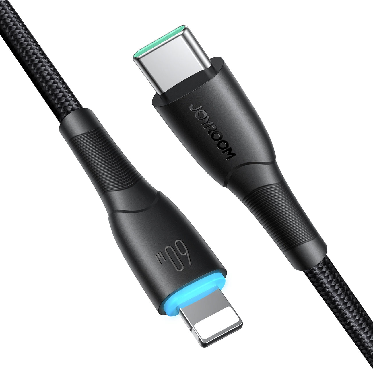 Dátový a nabíjací kábel USB-C - USB-C Joyroom S-A32, 60W, 1m, čierny
