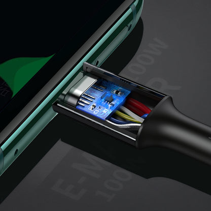 Dátový a nabíjací kábel USB-C - USB-C UGREEN US300, 100W, 2m, Biela