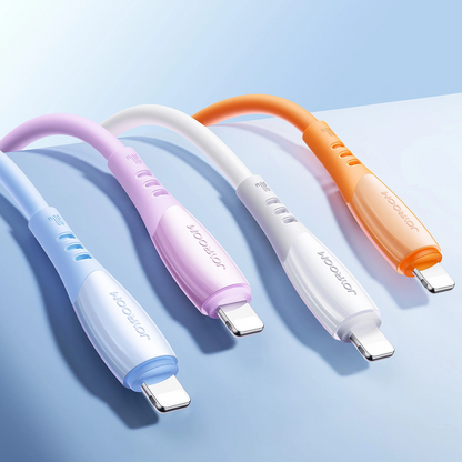 Dátový a nabíjací kábel USB-C - Lightning Joyroom S-A59 Vibrant, 30W, 1.2m, Modrý