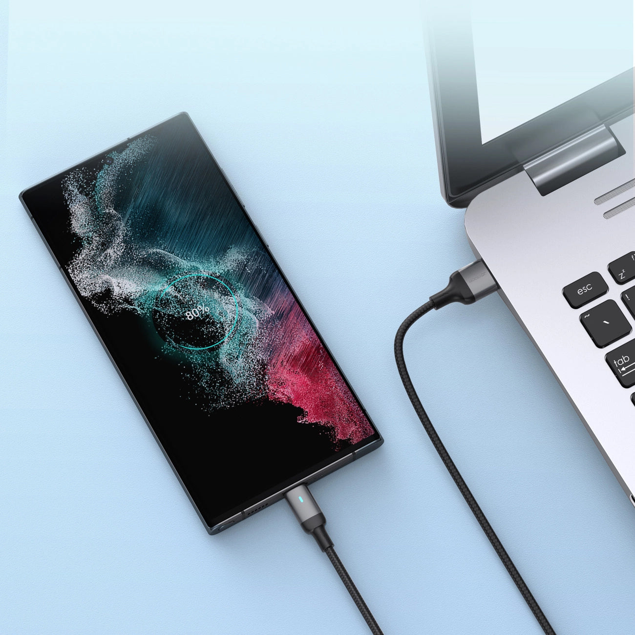 Dátový a nabíjací kábel USB-A - USB-C Joyroom A10, 18W, 1.2m, čierny