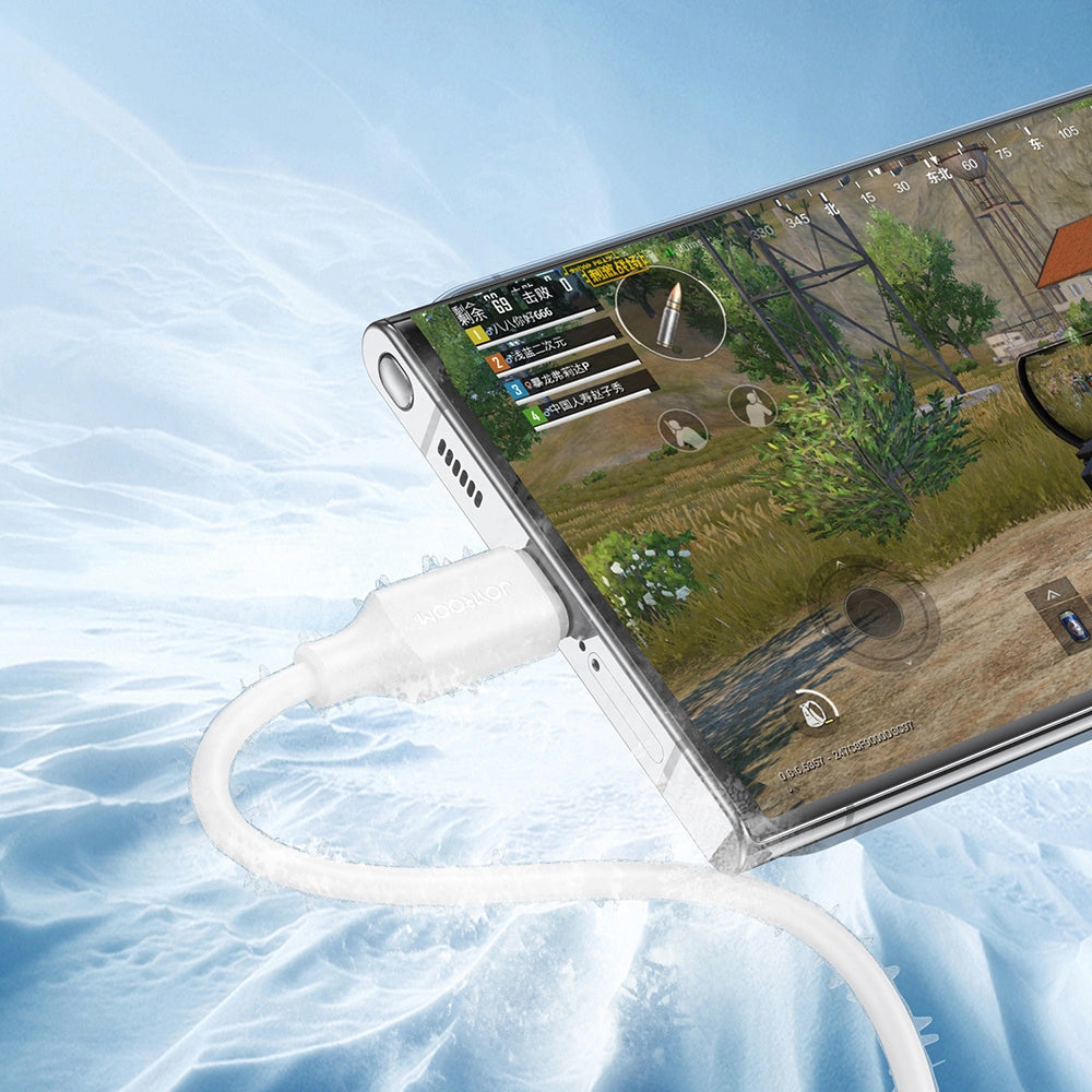 Dátový a nabíjací kábel USB-A - USB-C Joyroom S-A9, 20W, 2m, Biela