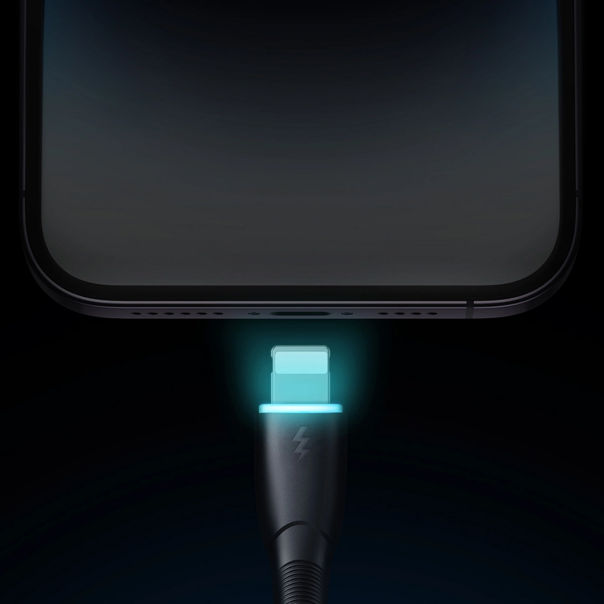 Dátový a nabíjací kábel USB-A – Lightning Joyroom SA32-AL3, 18 W, 1 m, čierny