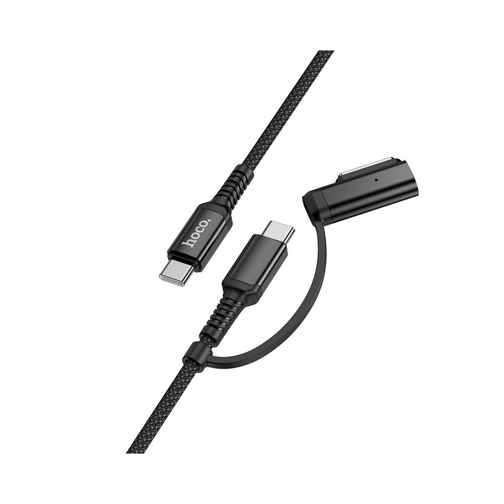 Nabíjací kábel HOCO U142, USB-C - USB-C / MagSafe 3, 240W, 1.8m, čierny