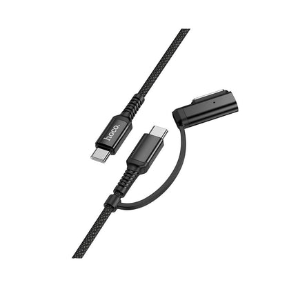 Nabíjací kábel HOCO U142, USB-C - USB-C / MagSafe 3, 240W, 1.8m, čierny