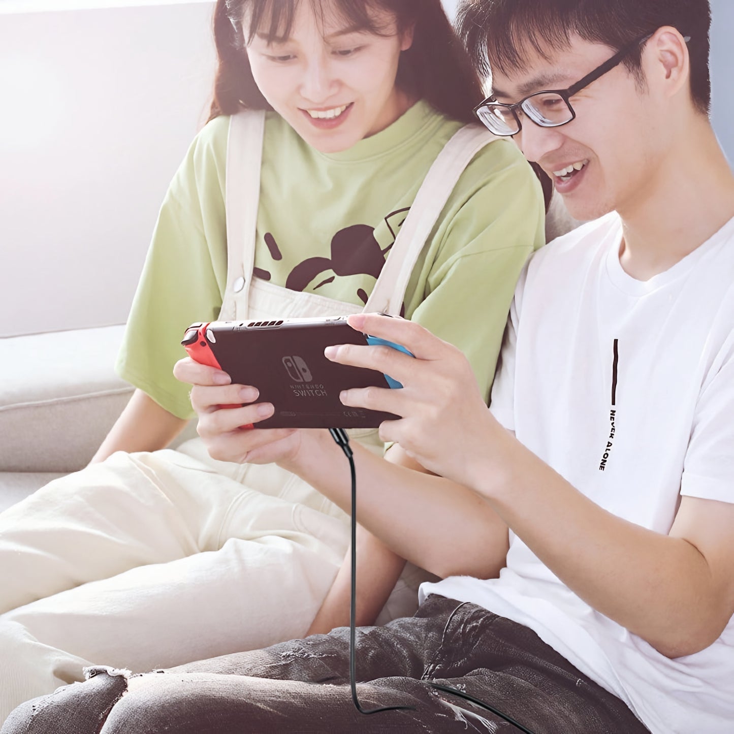 Dátový a nabíjací kábel USB-C - USB-C UGREEN US300, 100W, 2m, Biela