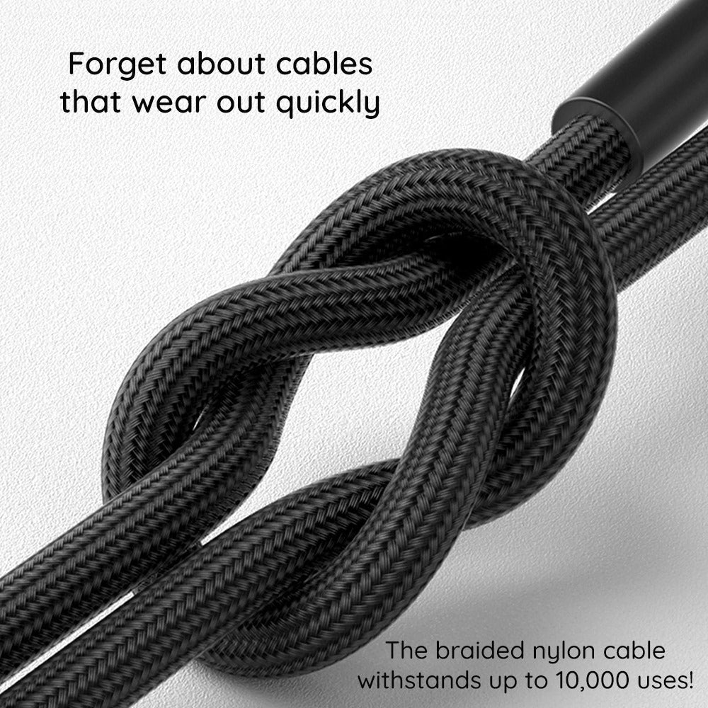 Dátový a nabíjací kábel USB-A - Lightning ColorWay CW-CBUL004, 18W, 1m, Červený