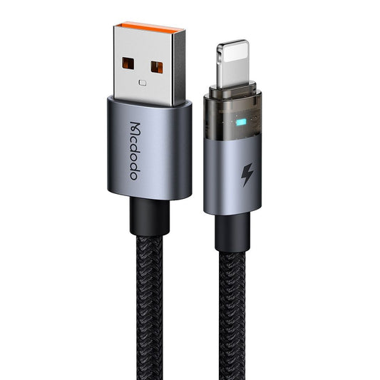 Dátový a nabíjací kábel USB-A - Lightning McDodo CA-6910, 18W, 1.2m, čierny