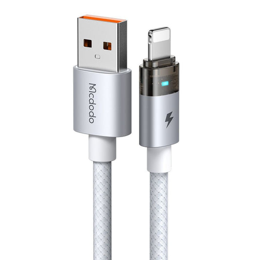 Dátový a nabíjací kábel USB-A - Lightning McDodo CA-6912, 18W, 1.2m, Biela