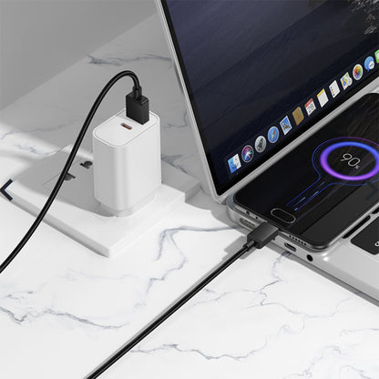 Dátový a nabíjací kábel USB-A - microUSB Borofone BX120 Placer, 18W, 1m, čierny