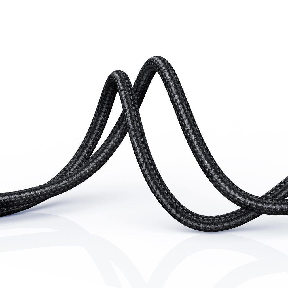 Dátový a nabíjací kábel USB-A - microUSB McDodo CA-3990, 18W, 1m, čierny