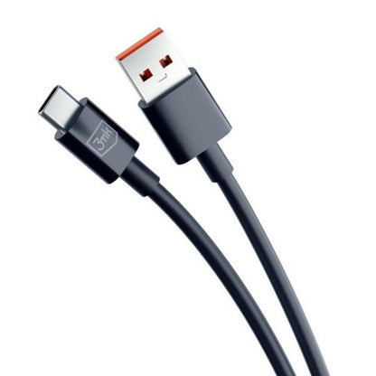 Dátový a nabíjací kábel USB-A - USB-C 3MK Hyper, 18W, 1.2m, čierny
