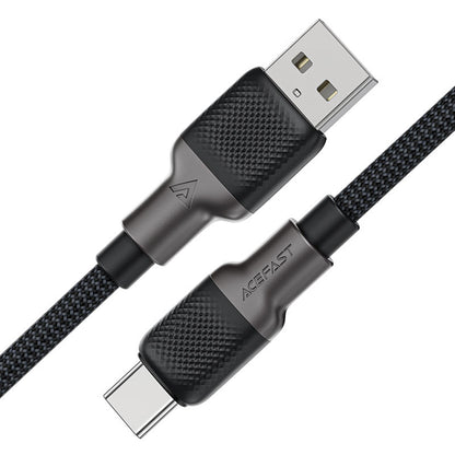Dátový a nabíjací kábel USB-A - USB-C Acefast C10-04, 18W, 1.2m, čierny