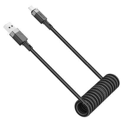Dátový a nabíjací kábel USB-A - USB-C Acefast C14-04, 18W, 1.2m, čierny