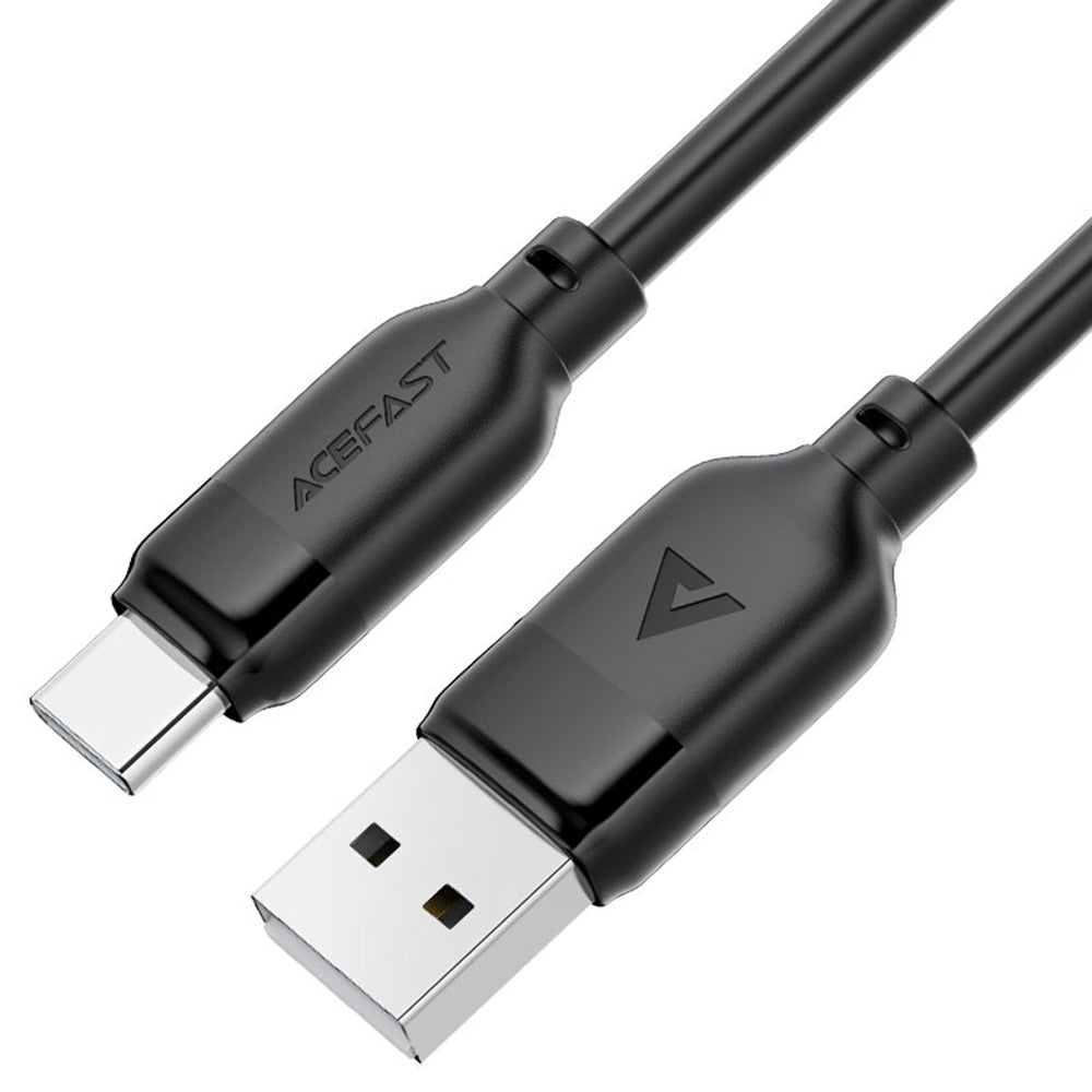 Dátový a nabíjací kábel USB-A - USB-C Acefast C16-04, 18W, 1.2m, čierny