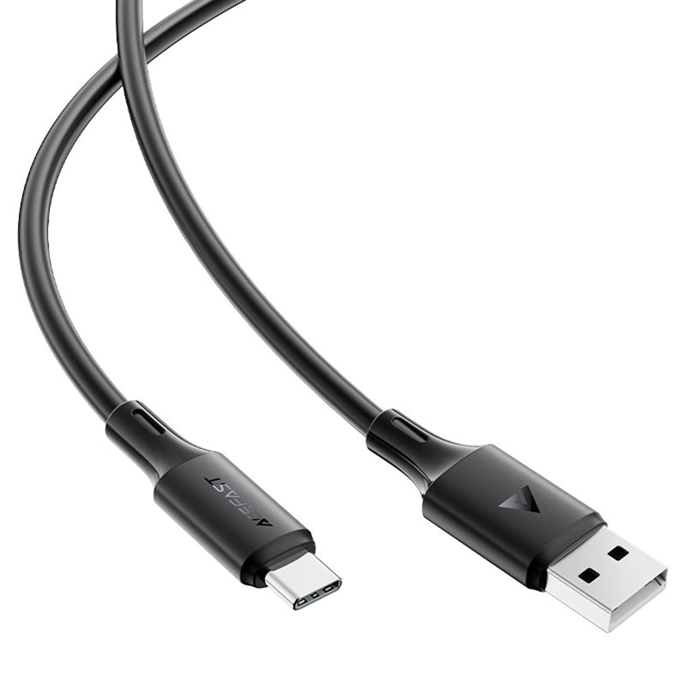Dátový a nabíjací kábel USB-A - USB-C Acefast C17-04, 18W, 1.2m, čierny