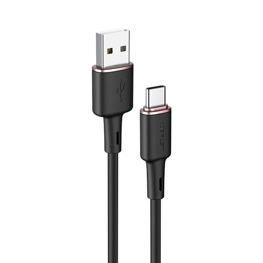 Dátový a nabíjací kábel USB-A - USB-C Acefast C2-04, 18W, 1.2m, Čierny