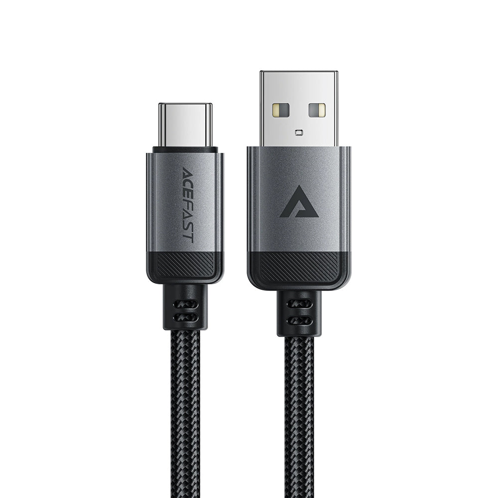 Dátový a nabíjací kábel USB-A - USB-C Acefast C20-04, 18W, 1.2m, čierny