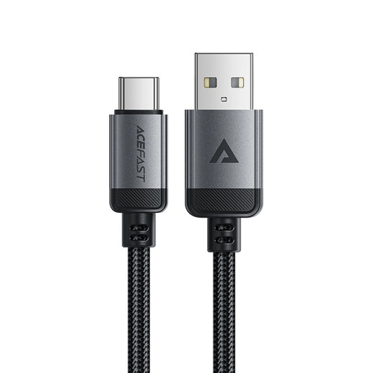 Dátový a nabíjací kábel USB-A - USB-C Acefast C20-04, 18W, 1.2m, čierny