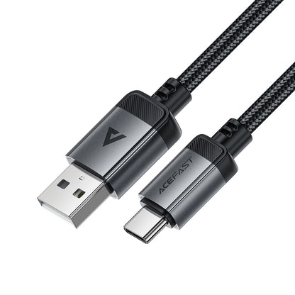Dátový a nabíjací kábel USB-A - USB-C Acefast C20-04, 18W, 1.2m, čierny