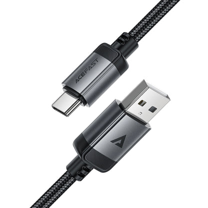 Dátový a nabíjací kábel USB-A - USB-C Acefast C20-04, 18W, 1.2m, čierny