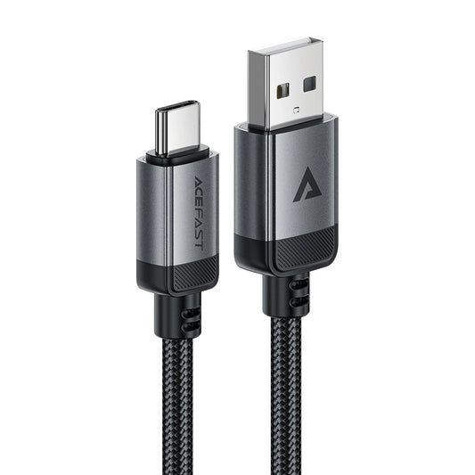 Dátový a nabíjací kábel USB-A - USB-C Acefast C20-04, 18W, 1.2m, čierny