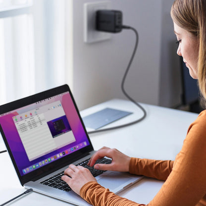 USB-A to USB-C Data and Charging Cable Acefast C3-03, 60W, 1.2m, Black