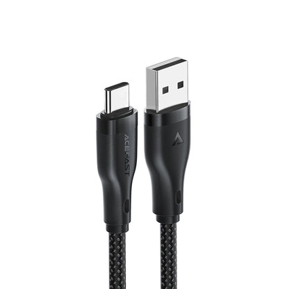 Dátový a nabíjací kábel USB-A - USB-C Acefast C8-04, 18W, 1.2m, čierny