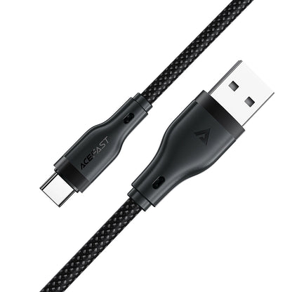 Dátový a nabíjací kábel USB-A - USB-C Acefast C8-04, 18W, 1.2m, čierny