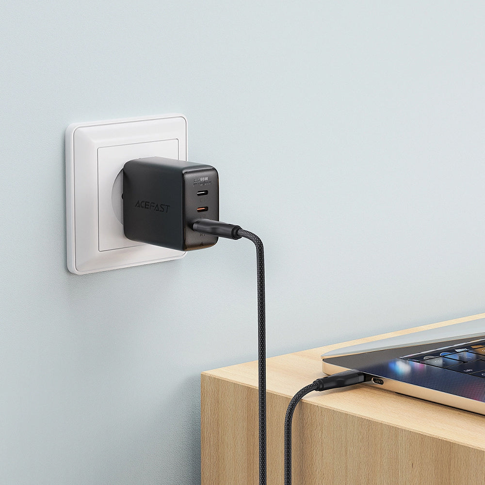 Dátový a nabíjací kábel USB-A - USB-C Acefast C8-04, 18W, 1.2m, čierny