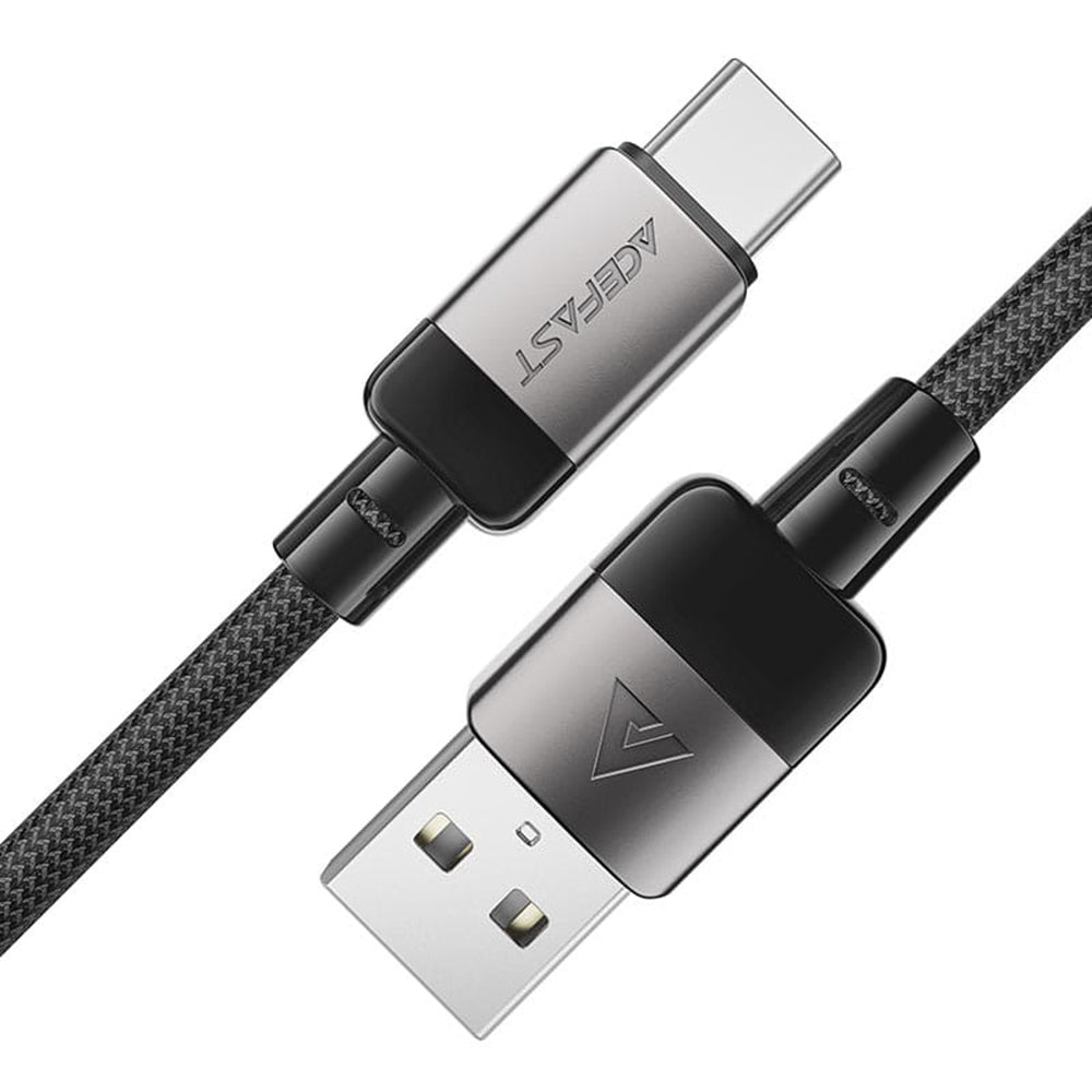 Dátový a nabíjací kábel USB-A - USB-C Acefast C9-04, 18W, 1.2m, čierny
