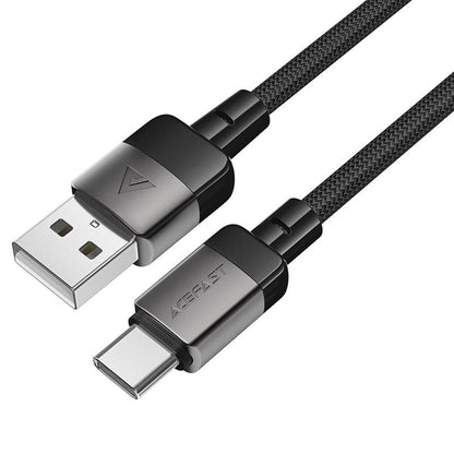 Dátový a nabíjací kábel USB-A - USB-C Acefast C9-04, 18W, 1.2m, čierny