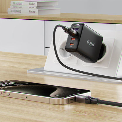 Dátový a nabíjací kábel USB-A - USB-C Acefast C9-04, 18W, 1.2m, čierny