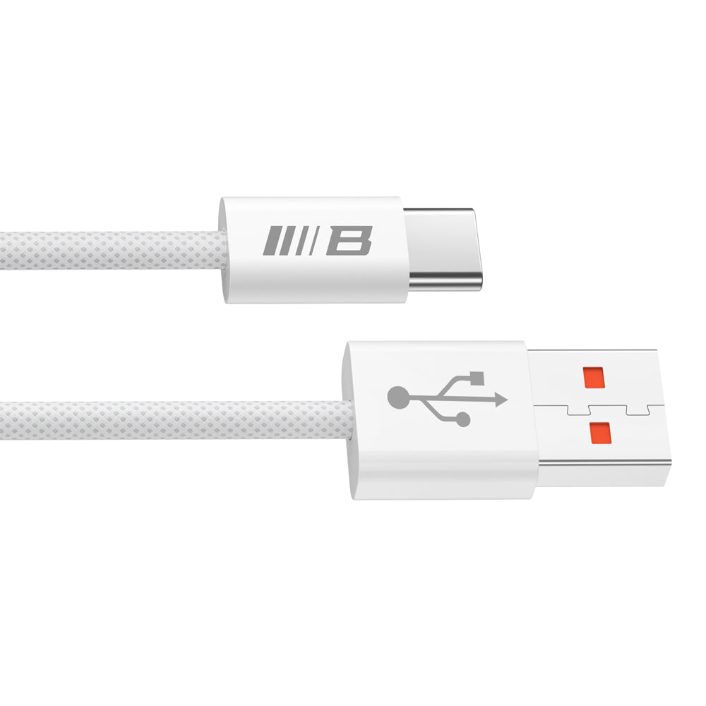 Dátový a nabíjací kábel USB-A - USB-C Blueo, 18W, 1.5m, Biela