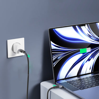 Dátový a nabíjací kábel USB-A - USB-C Lito LD23T, 18W, 1m, Sivý