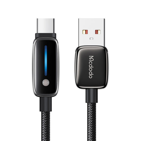 USB-A to USB-C Data and Charging Cable McDodo CA-0020, 66W, 1.2m, Black