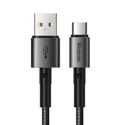 Dátový a nabíjací kábel USB-A - USB-C McDodo CA-3590, 100W, 1.2m, čierny