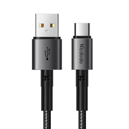 Dátový a nabíjací kábel USB-A - USB-C McDodo CA-3590, 100W, 1.2m, čierny